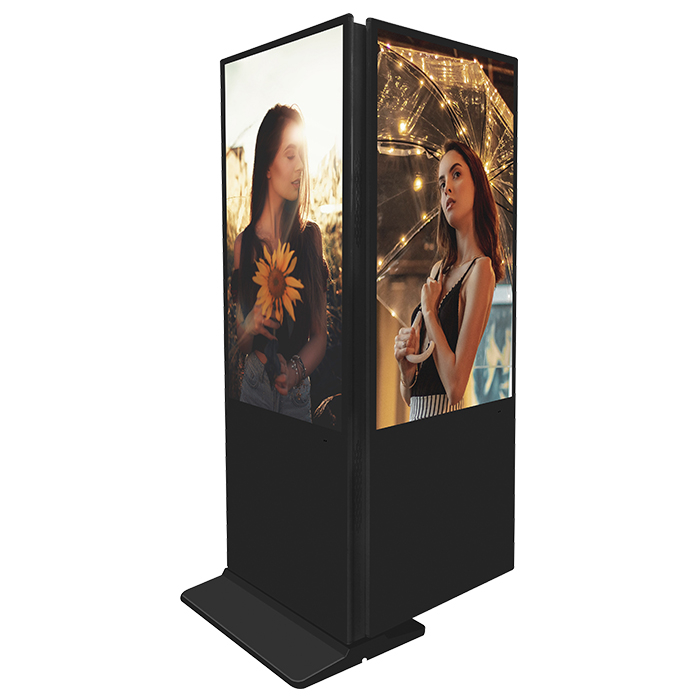 Информационный киоск Vormatic 55" Dual LCD Kiosk напольный уличный2