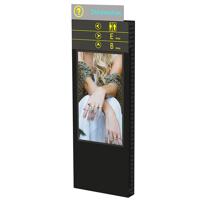 Информационный киоск Vormatic 32" Dual LCD Kiosk напольный уличный3