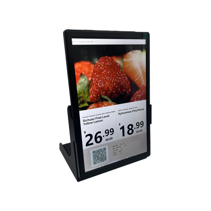 Электронный ценник Vormatic 10.1 LCD на подставке0