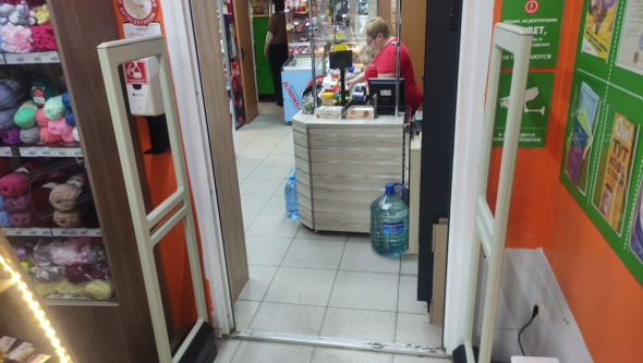 Магазин Фасоль, г. Лобня, Московская область - проход 120 см