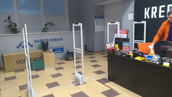 Магазин Krepco, г. Конаково, Тверская область - проход 420 см